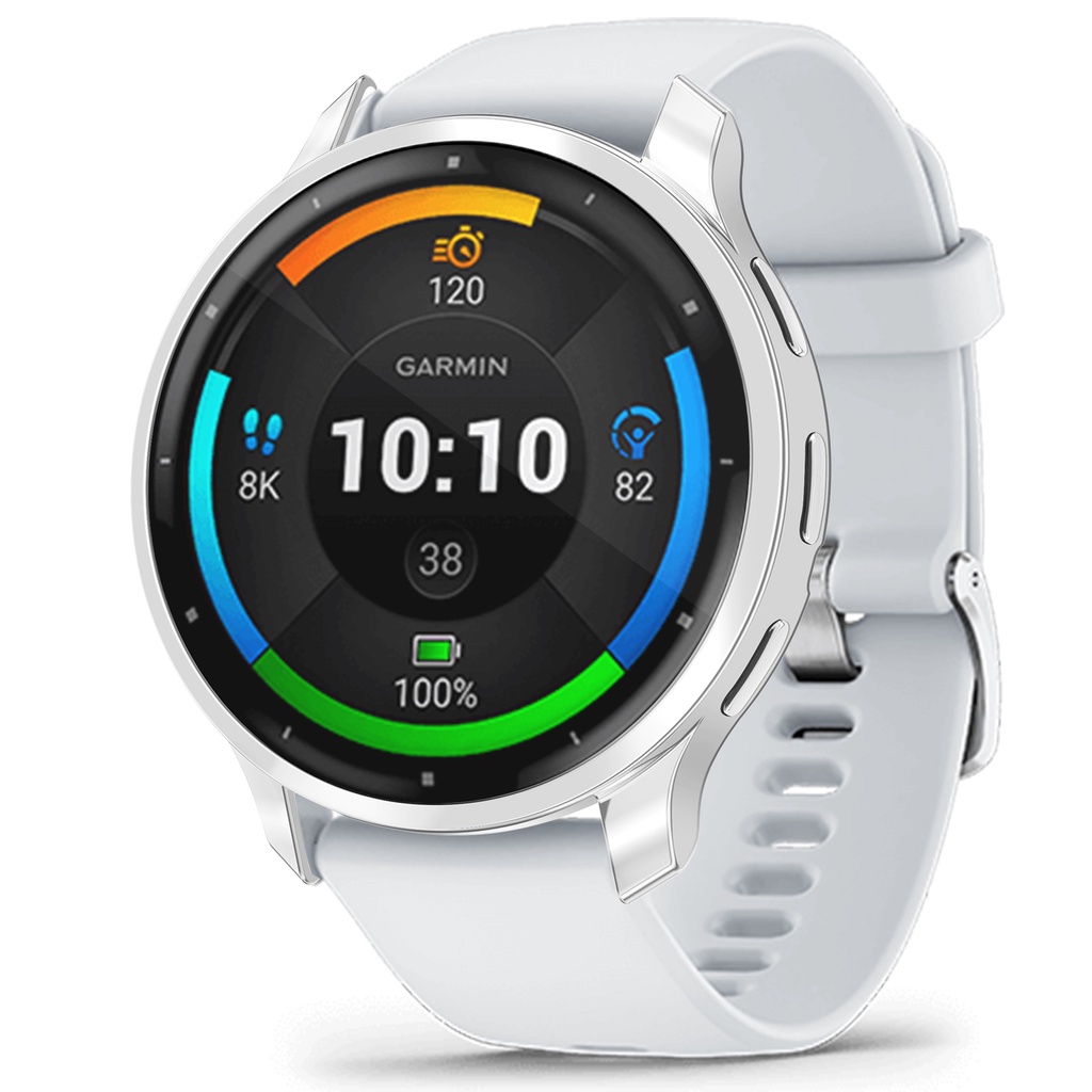 Set Ốp Bảo Vệ Màn Hình Bằng tpu Cho garmin venu 3 / 3s + Miếng Dán Bảo Vệ Màn Hình