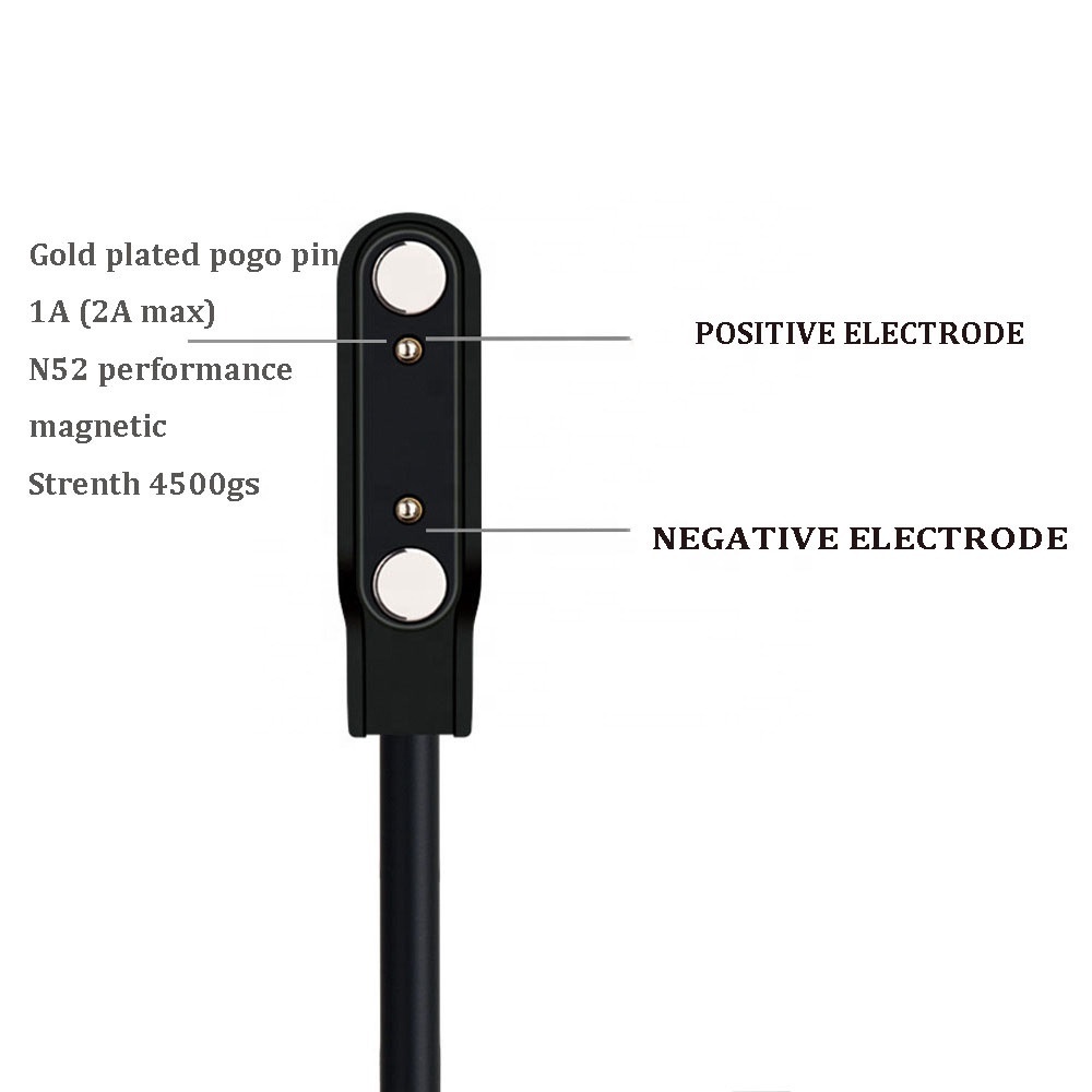 Dây Cáp Sạc usb Từ Tính 2pin 4pin Cho Đồng Hồ Thông Minh