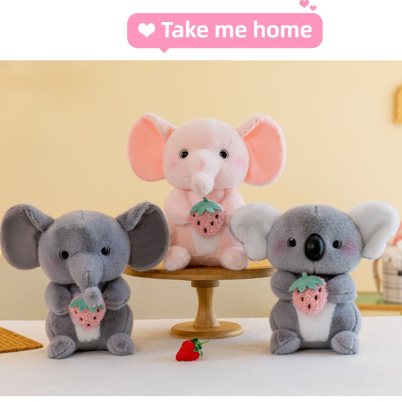 Voi con nhồi bông cao cấp - Koala Voi nhồi bông cao cấp kích cỡ 25cm