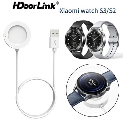 HdoorLink cho Đồng hồ Xiaomi S2 / S3 2Pro Đế sạc từ tính không dây USB Cáp sạc đồng hồ thông minh