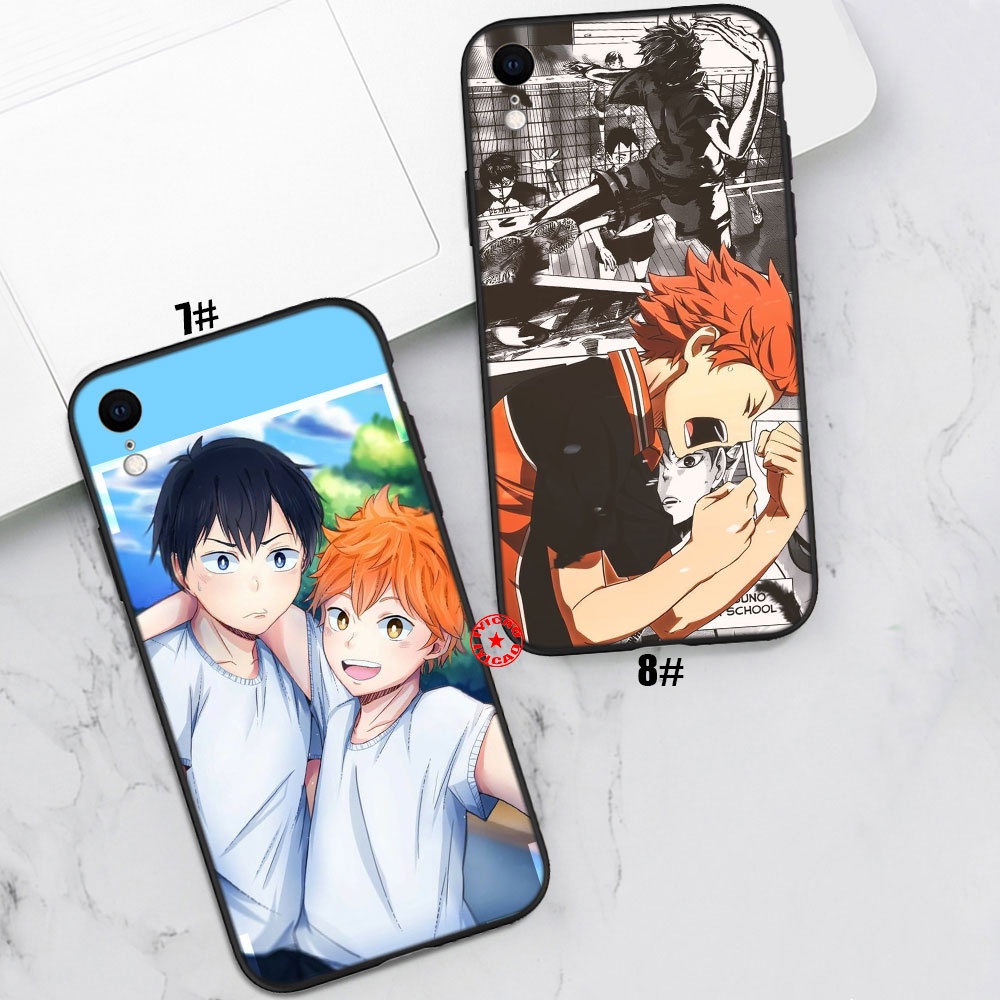 Ốp Điện Thoại Silicon Mềm Hình anime haikyuu bo3 Cho iphone 12 pro max mini x xs