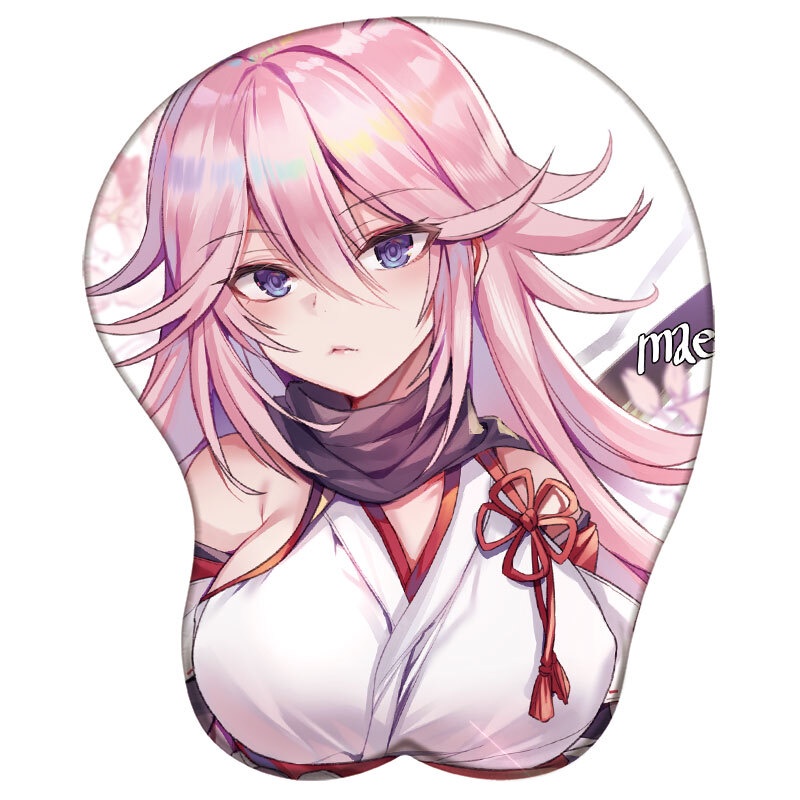 Honkai Miếng Lót Chuột Bằng Silicon Hình anime sakura 3d 3d