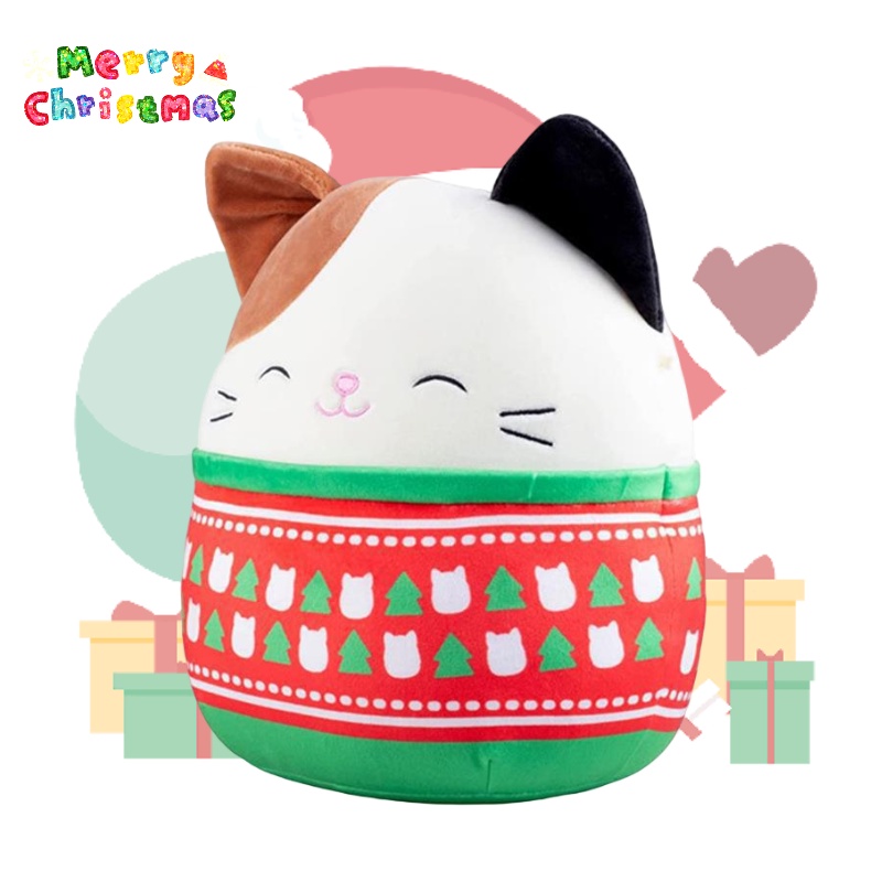 Kellytoy Mèo Nhồi Bông Mềm Mại Cao 12cm Có Thể Tùy Chỉnh