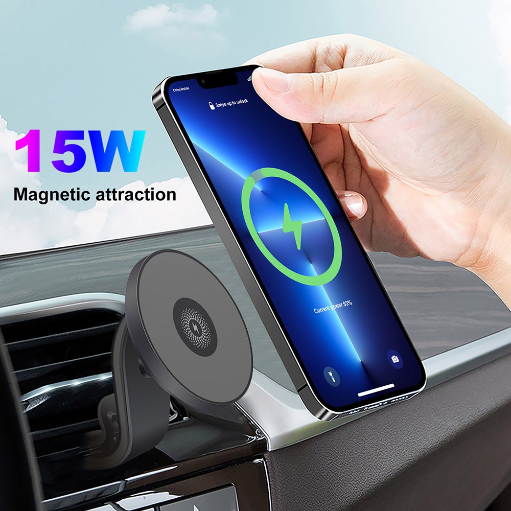 Đế Sạc Điện Thoại Không Dây 15w Cho Xe Hơi mobile