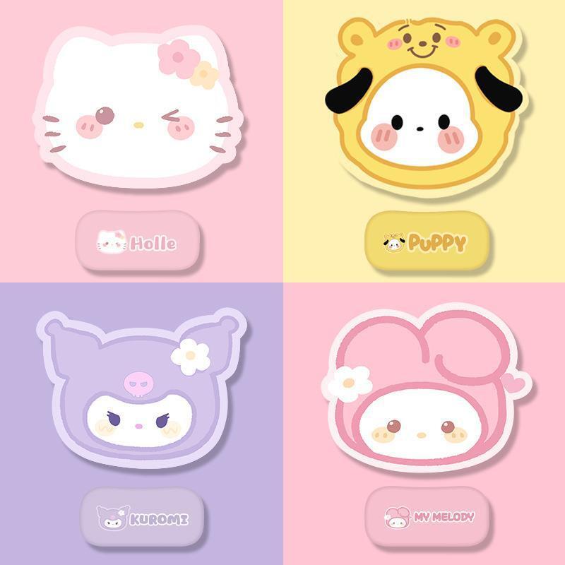 Tấm Lót Chuột Bàn Dày Không Trượt Hình Hoạt Hình kuromi Dành Cho Bé Gái