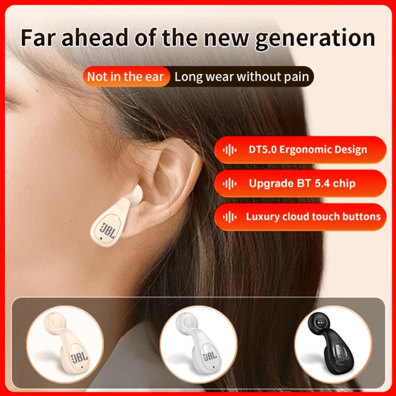 Jbl Tai nghe không dây Chống Thấm Nước Âm Thanh hifi Kiểu Dáng Thể Thao