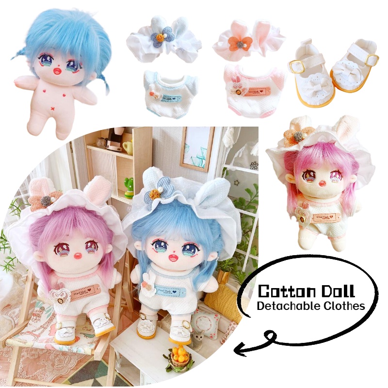 Búp Bê Công Chúa Tóc Dài 20cm Bằng cotton Quyến Rũ