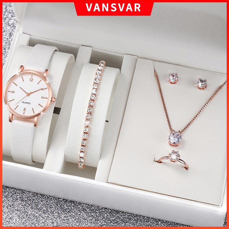 Đồng Hồ quartz Nữ Dây Da Thời Trang