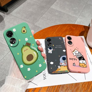 Ốp Điện Thoại Họa Tiết Trái Bơ Cho oppo a58 a58x a78 4g 5g a 58x a 78 4g 5g