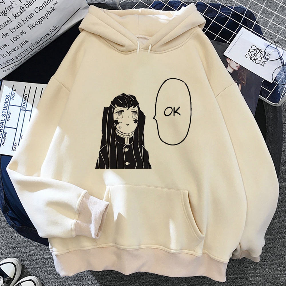 Muichiro Tokito hoodie nữ gothic anime y2k thẩm mỹ Quần áo phong cách Hàn Quốc áo nỉ nữ harajuku Chui Đầu