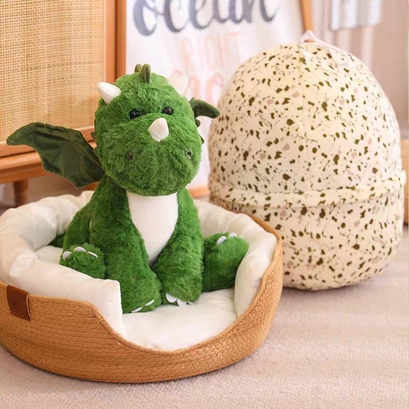 HYC Humey Hoạt Hình Quả Trứng Khủng Long Nhồi Bông Thương Hiệu logo Lý Tưởng Để Chơi Trò Chơi Và Tưởng Tượng