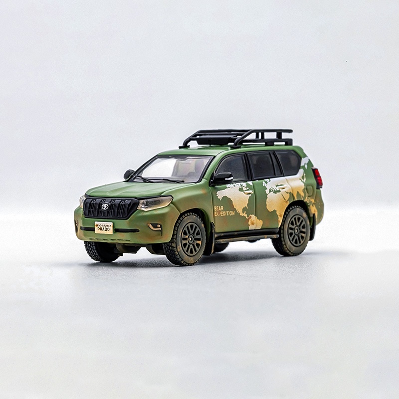 Gcd Mô Hình Xe Hơi toyota prado overbearing 150 Bằng Hợp Kim Tỉ Lệ 1: 64