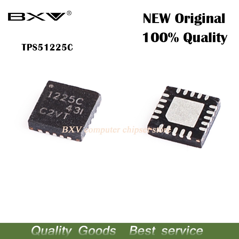 Set 5 Linh Kiện Điện Tử tps51225c 1225c tps51225 51225c 51225 tps51225crukr qfn-20 Mới