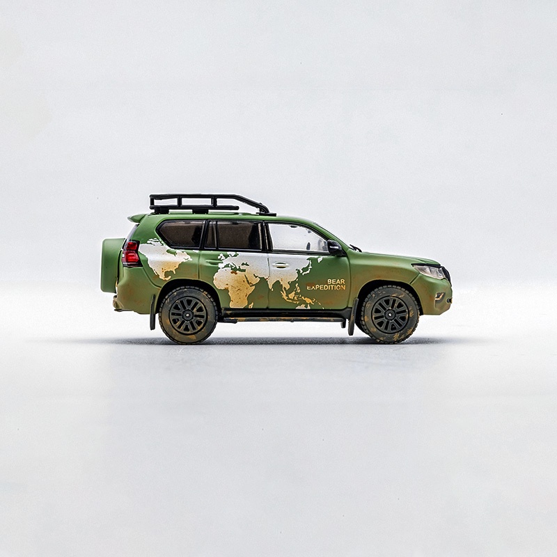 Gcd Mô Hình Xe Hơi toyota prado overbearing 150 Bằng Hợp Kim Tỉ Lệ 1: 64