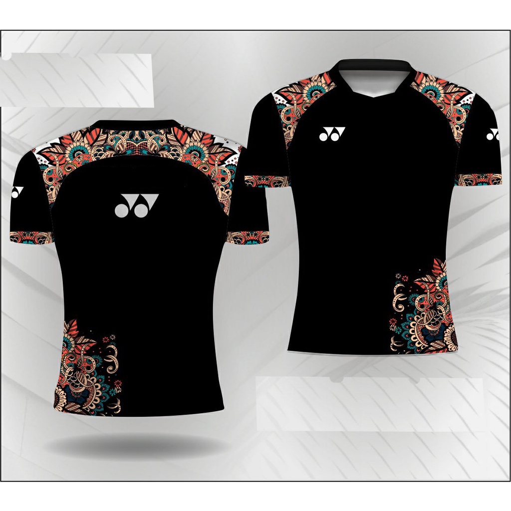 Áo cầu lông cầu lông Jersey yonex batik áo sơ mi cầu lông