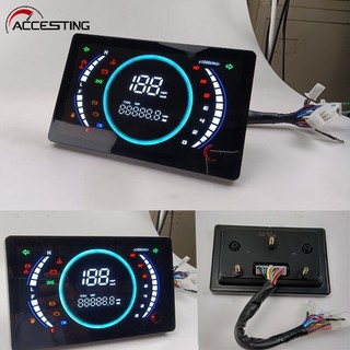 Đồng hồ đo tốc độ kỹ thuật số có đèn 7 màu cho động cơ xi lanh nmax