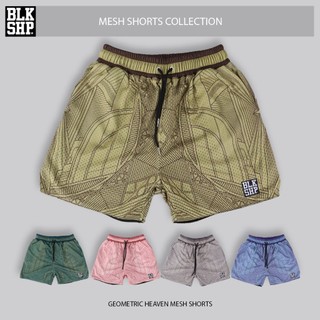 Quần short thể thao phối lưới phong cách tối giản thời trang mùa hè
