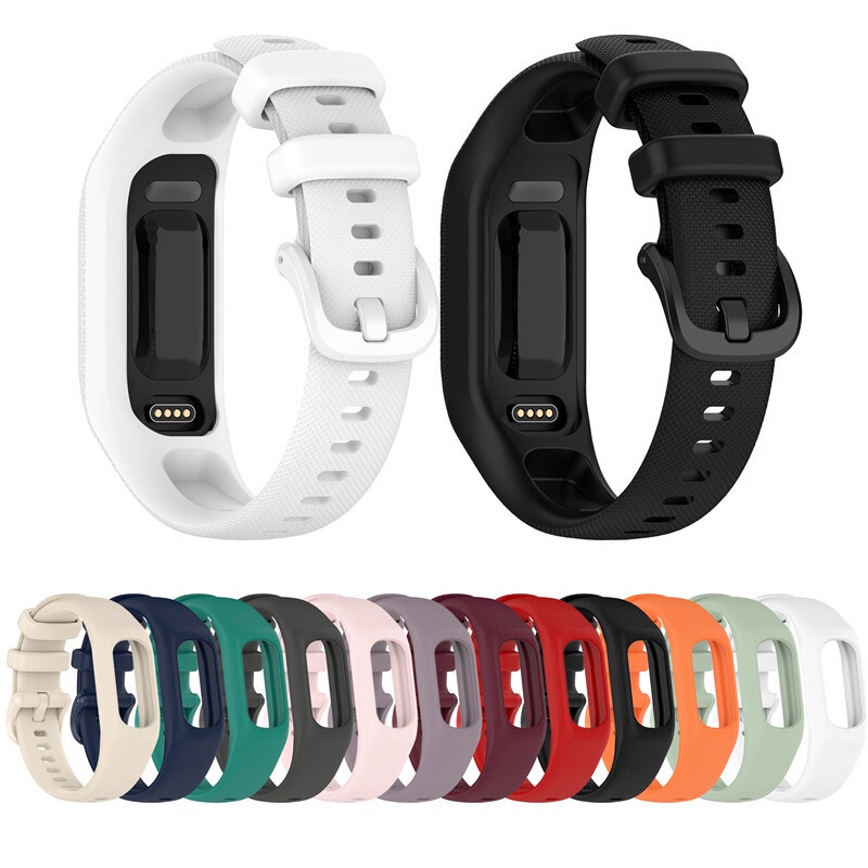 Dây Đeo Silicon Thay Thế Cho Đồng Hồ Thông Minh garmin smart 5 vivosmart 5