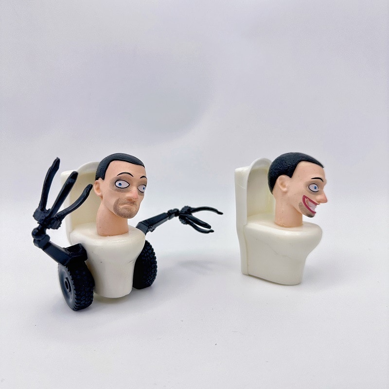 Set 5 / 6 / 8 / 9 / 10 / 12 Mô Hình Mô Phỏng skibidi toilet Ngộ Nghĩnh TV Man Camera