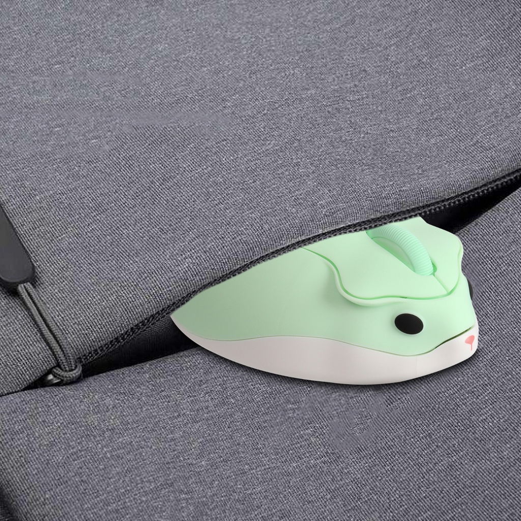 Dễ Thương Chuột hamster Không Dây 2.4g 4000 dpi