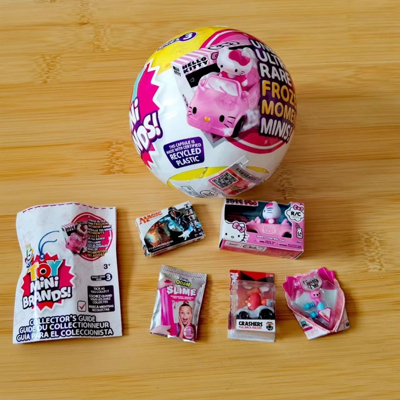 ZURU Surprise Ball Generation 3 KT Ball Miniature Model Mini Brands Fashion Play Fashion Toy Hobbies