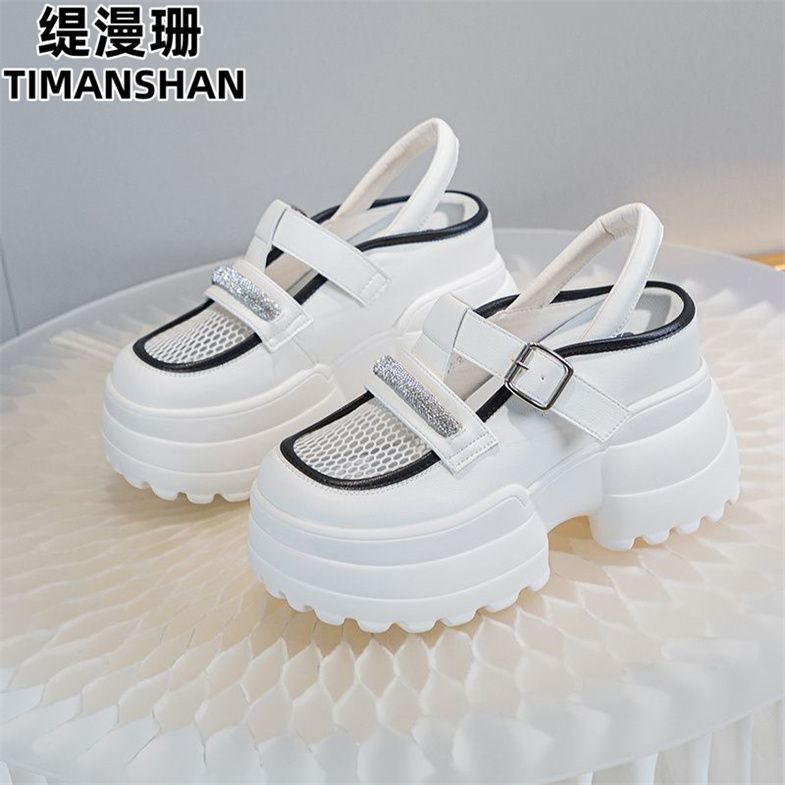 Sandal Đế Dày Siêu Nhẹ Thoáng Khí Thời Trang Mùa Hè Mới Cho Nữ