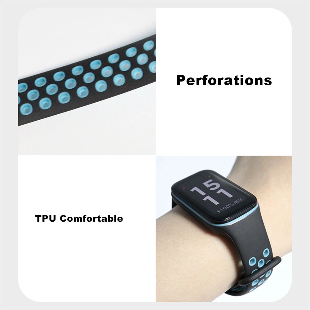 Silicone Dây Đeo Thay Thế Bằng Silicon Cho xiaomi mi band 8 active 8 xiaomi mi band 8 active