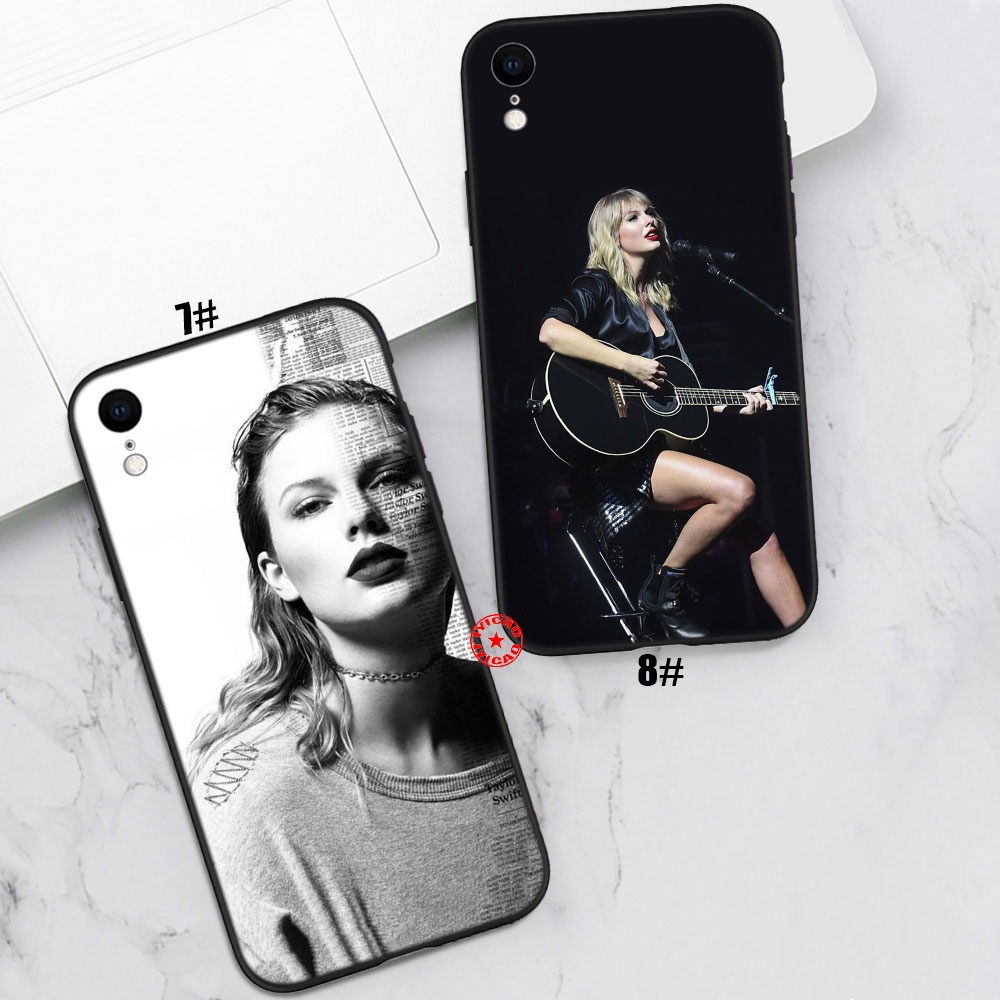 Ốp Điện Thoại Silicon Mềm Hình Ca Sĩ taylor swift bo53 Cho iphone xs 13 pro max mini