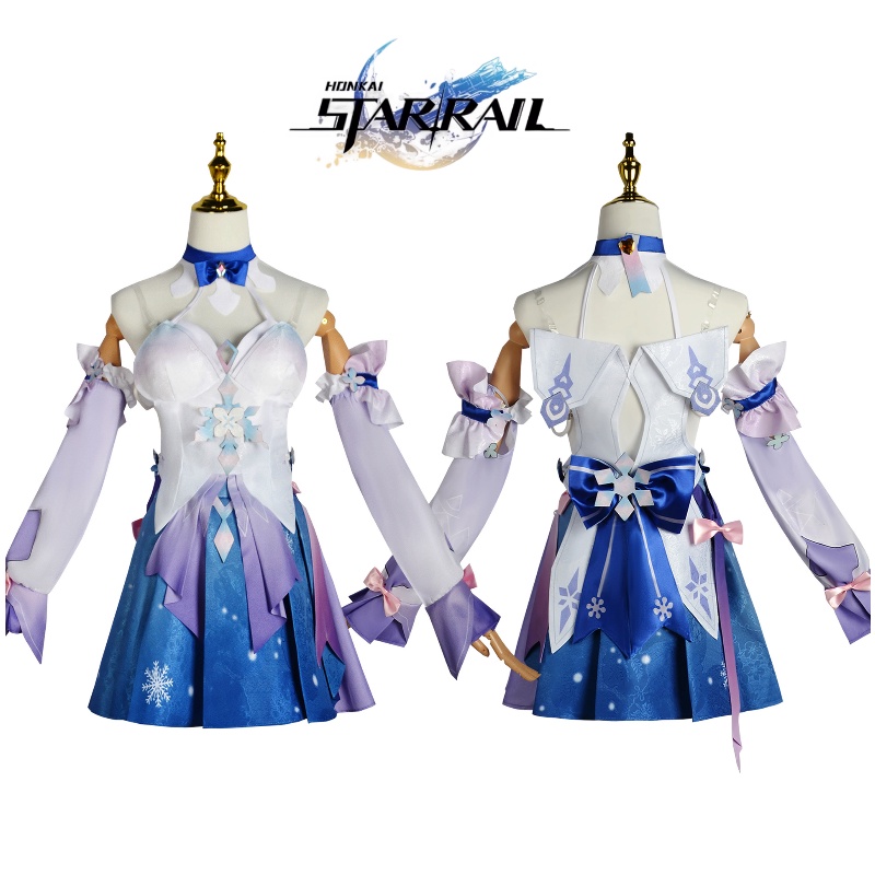 Bộ Tóc Giả Màu Hồng Hóa Trang honkai Starrail Thứ 7 Ngày halloween Cho Nữ # 7