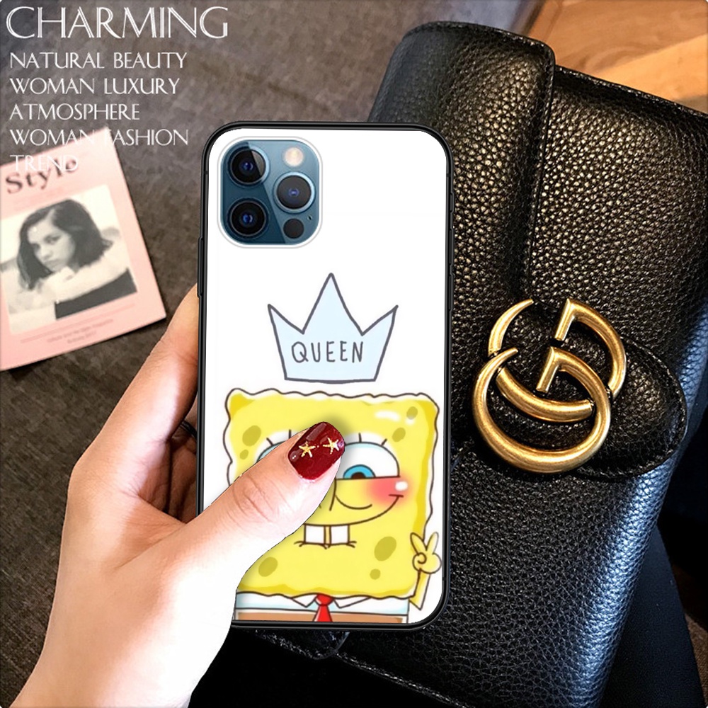 Ốp Điện Thoại Silicon tpu Mềm Hình spongebob Và piestar g174 Cho oppo reno 8t 8 a98 a96 a79 5g