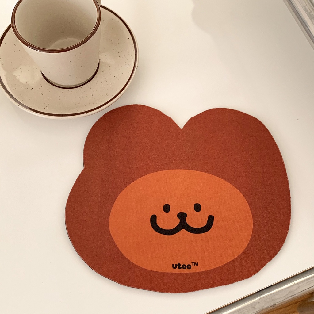 Dễ Thương Tấm Lót Chuột Máy Tính Họa Tiết Hoạt Hình Phong Cách Hàn Quốc