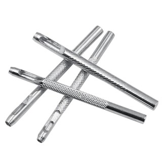 Set 4 dụng cụ đục lỗ dây nịt da hình tròn diy
