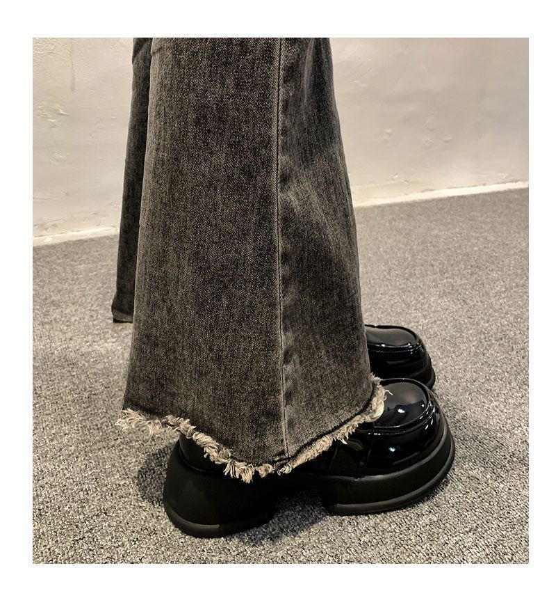 Giày Da Đế Dày Phong Cách Anh Quốc Thời Trang Xuân Thu 2023