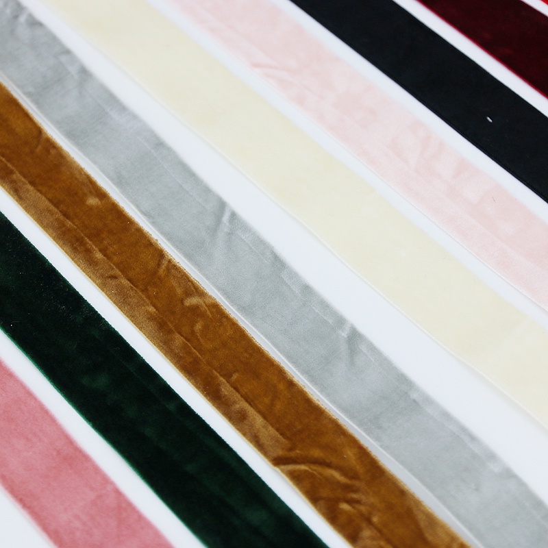 Băng Đô Vải Nhung Cao Cấp 10mm Có Hộp Quà Trang Trí Giáng Sinh Tự Làm