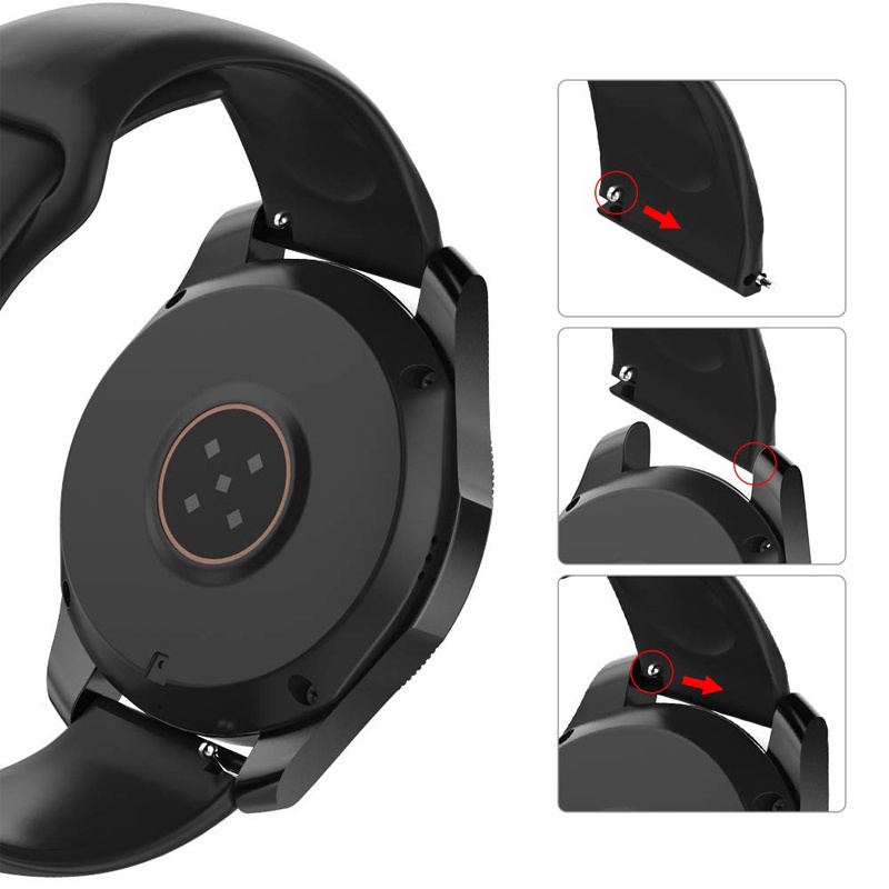 Amazfit Dây Đeo Silicon Thay Thế Cho Đồng Hồ Thông Minh Amazfit Balance