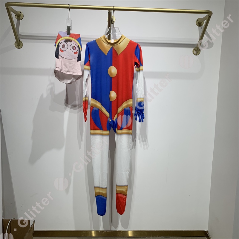 Bộ Áo Liền Quần Hóa Trang Rạp Xiếc Hoạt Hình Dành Cho Bé Trai Gái