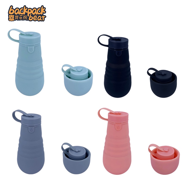 Backpack Bear Bình Nước Thể Thao 500ml Thân Thiện Với Môi Trường Có logo Tùy Chỉnh