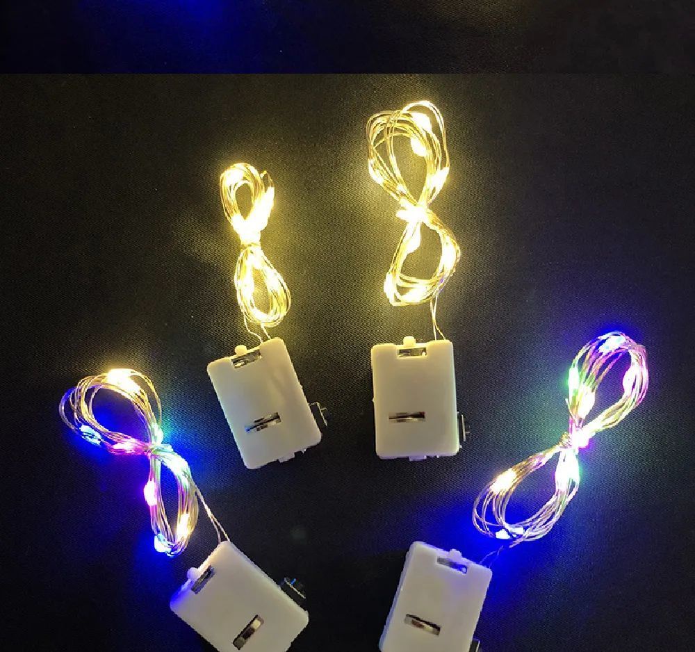 Dây Đèn led mini 1m / 2m Bằng Đồng Chống Thấm Nước Dùng Trang Trí Nhà Cửa / Sự Kiện
