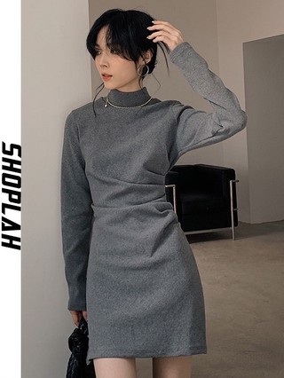 Váy Nữ Dài Tay Dáng Ngắn Phong Cách Mới Nhất