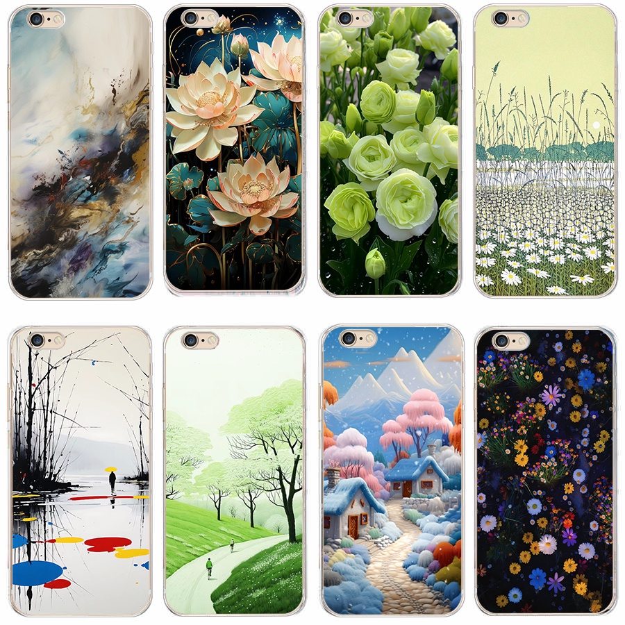 Ôp Lưng Nhựa Dẻo Chống Sốc Cho iphone 6 / 6s / 6 plus / 6s plus / 5c Ốp