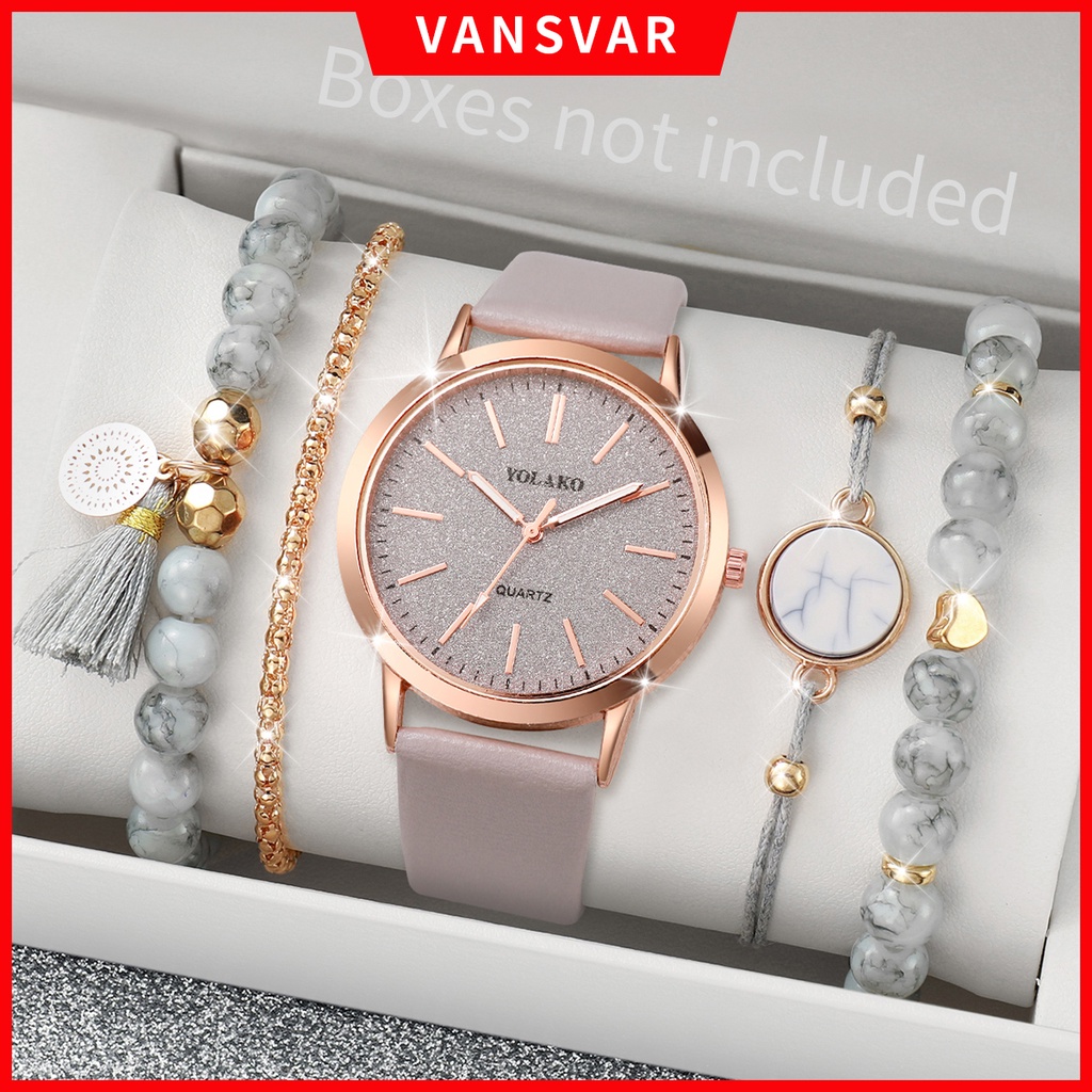 Thời Trang Đồng Hồ quartz Nữ Dây Da