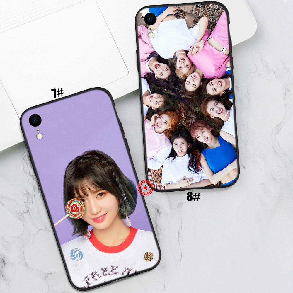 Ốp Điện Thoại Silicon Dẻo In Hình Nhóm Nhạc twice Cho iphone 14 plus pro max bo66