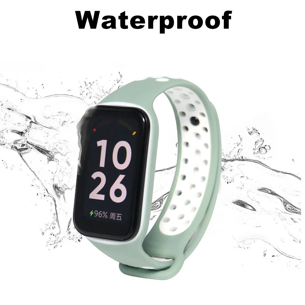 Silicone Dây Đeo Thay Thế Bằng Silicon Cho xiaomi mi band 8 active 8 xiaomi mi band 8 active