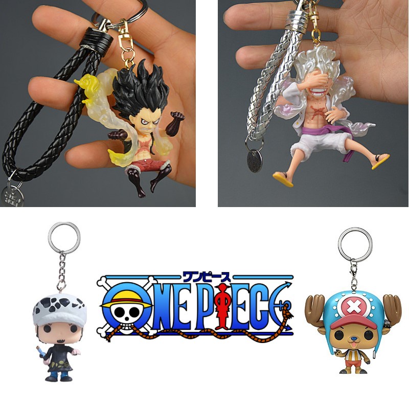 Móc Khóa pvc 7cm Hình Nhân Vật nika snakeman luffy Trong one piece
