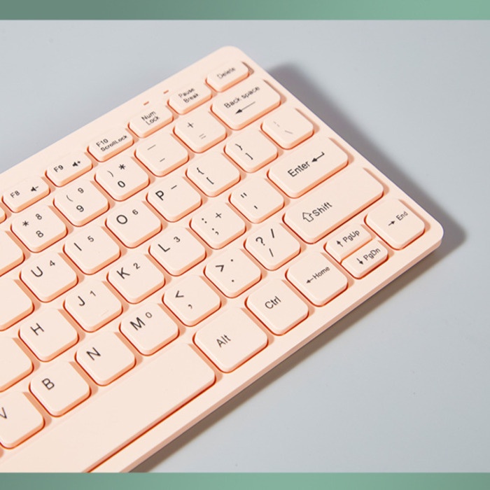 Bàn Phím Dây mini 78 Phím Có Dây Kết Nối usb Thích Hợp Cho Văn Phòng / Công Sở