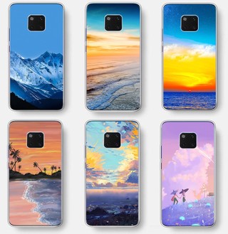 Ốp Lưng Silicone Mềm Nhiều Họa Tiết Dễ Thương Cho huawei mate 20 pro