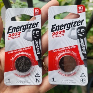 Vỉ 1 viên pin CR2032 CR2025 Energizer Pin cúc áo 3V dùng cho điều khiển ô tô smarkey