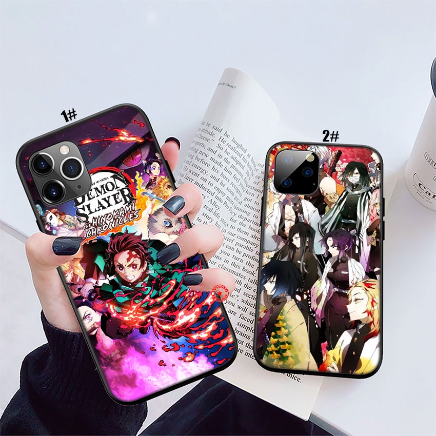 Ốp Điện Thoại Silicon Dẻo In Hình demon slayer kimetsu no yaiba Cho iphone 14 plus pro max