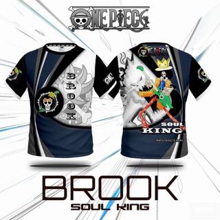 '' One piece strawhats- brook ', Áo Sơ Mi anime Đầy Đủ Thăng Hoa
