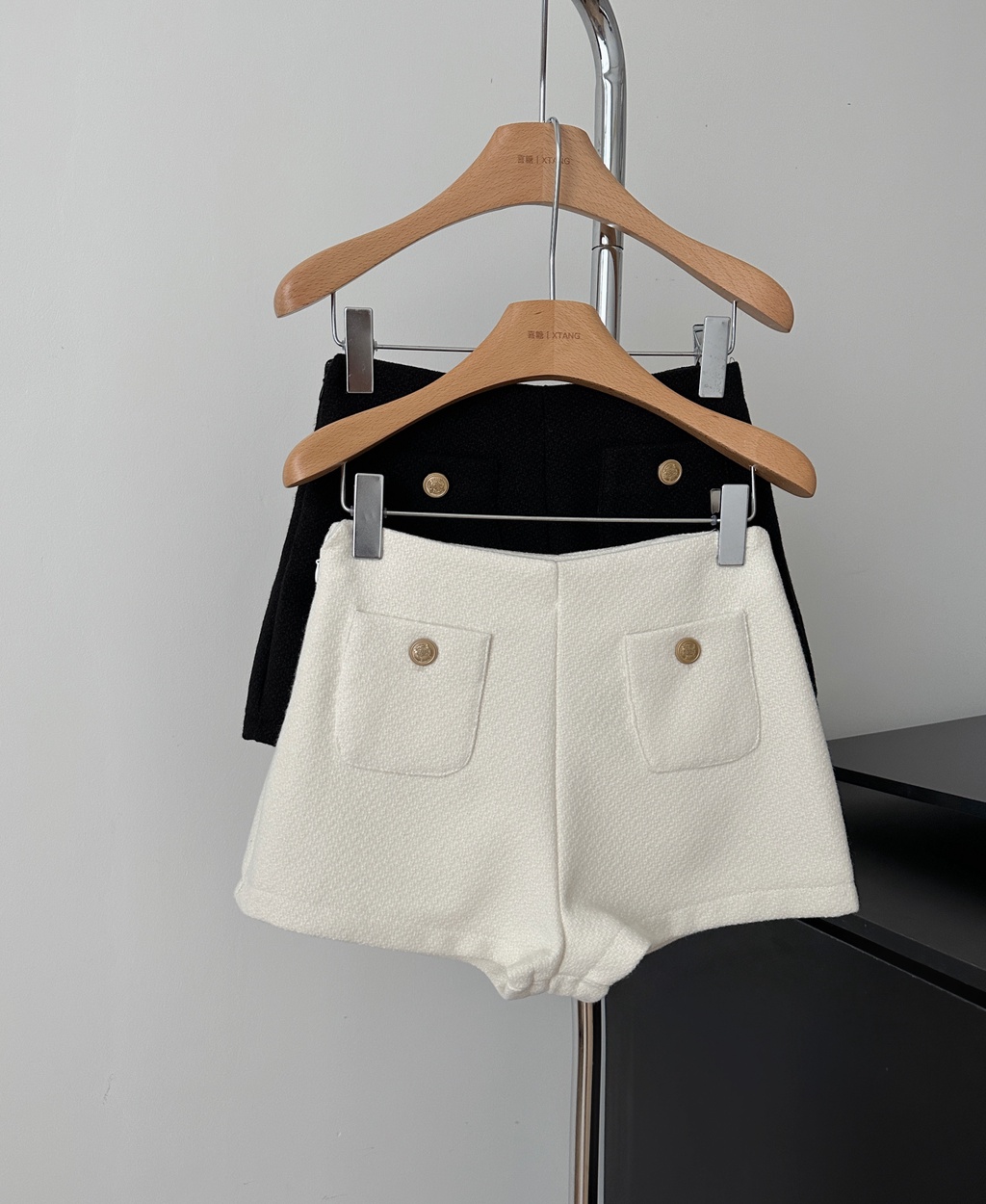 69227 Quần Short Vải Tuýt Dễ Phối Đồ Cổ Điển Dành Cho Nữ